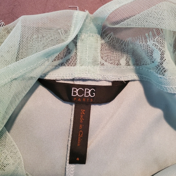 BCBG mint green lace cocktail dress - Picture 8 of 8